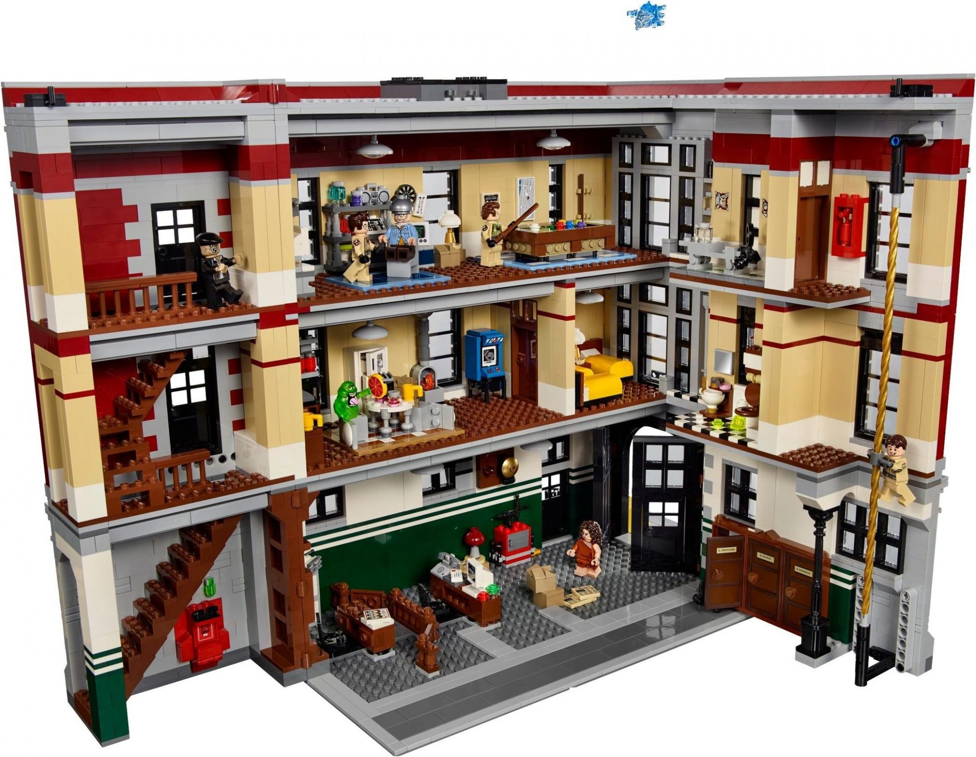 Lego 75827 Ghostbusters Feuerwehr Hautquartier
