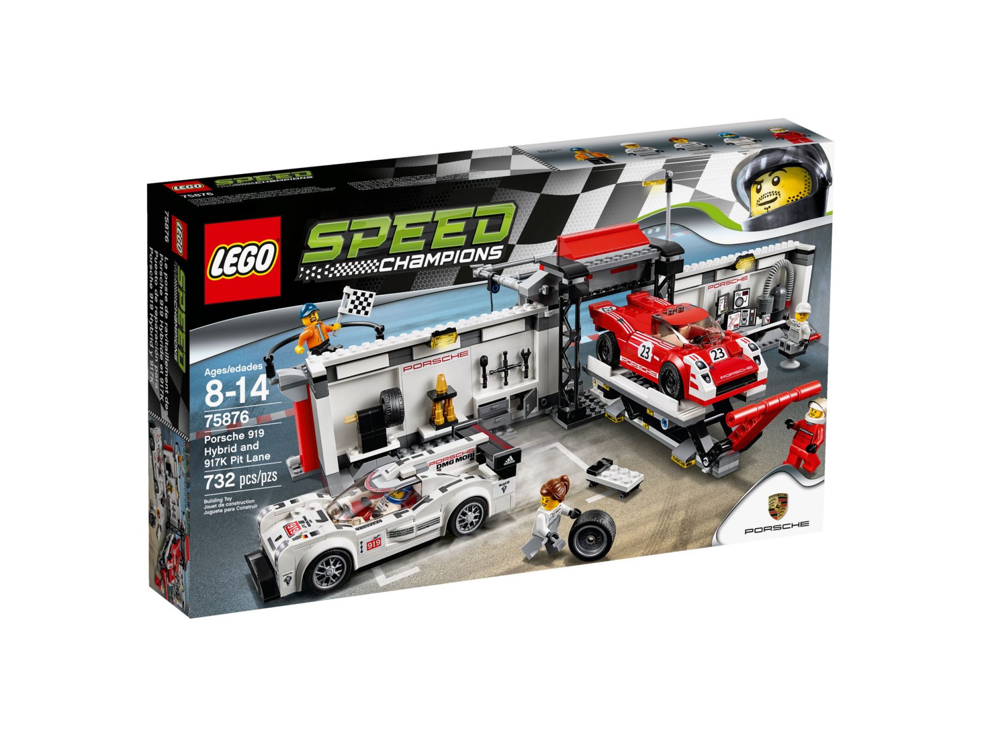 Lego 75876 Porsche 919 Hybrid and 917K Pit Lane legamo