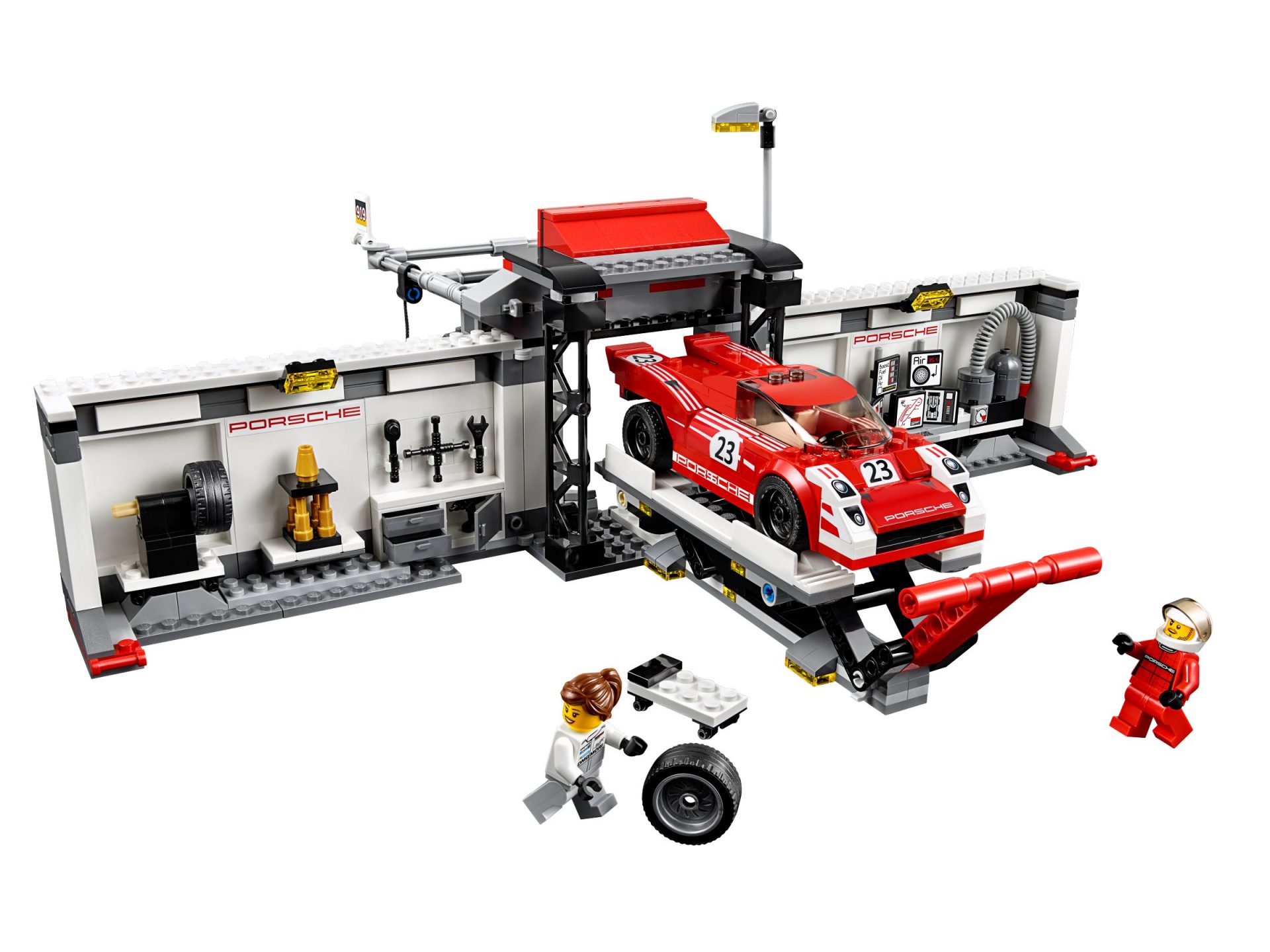 Lego 75876 Porsche 919 Hybrid and 917K Pit Lane legamo