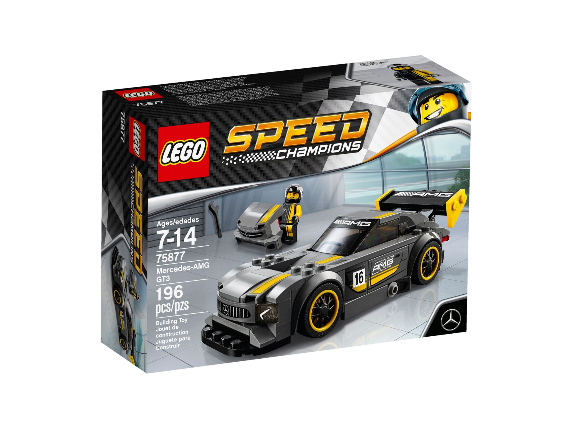 Lego 75877 Mercedes AMG GT3 Legamo