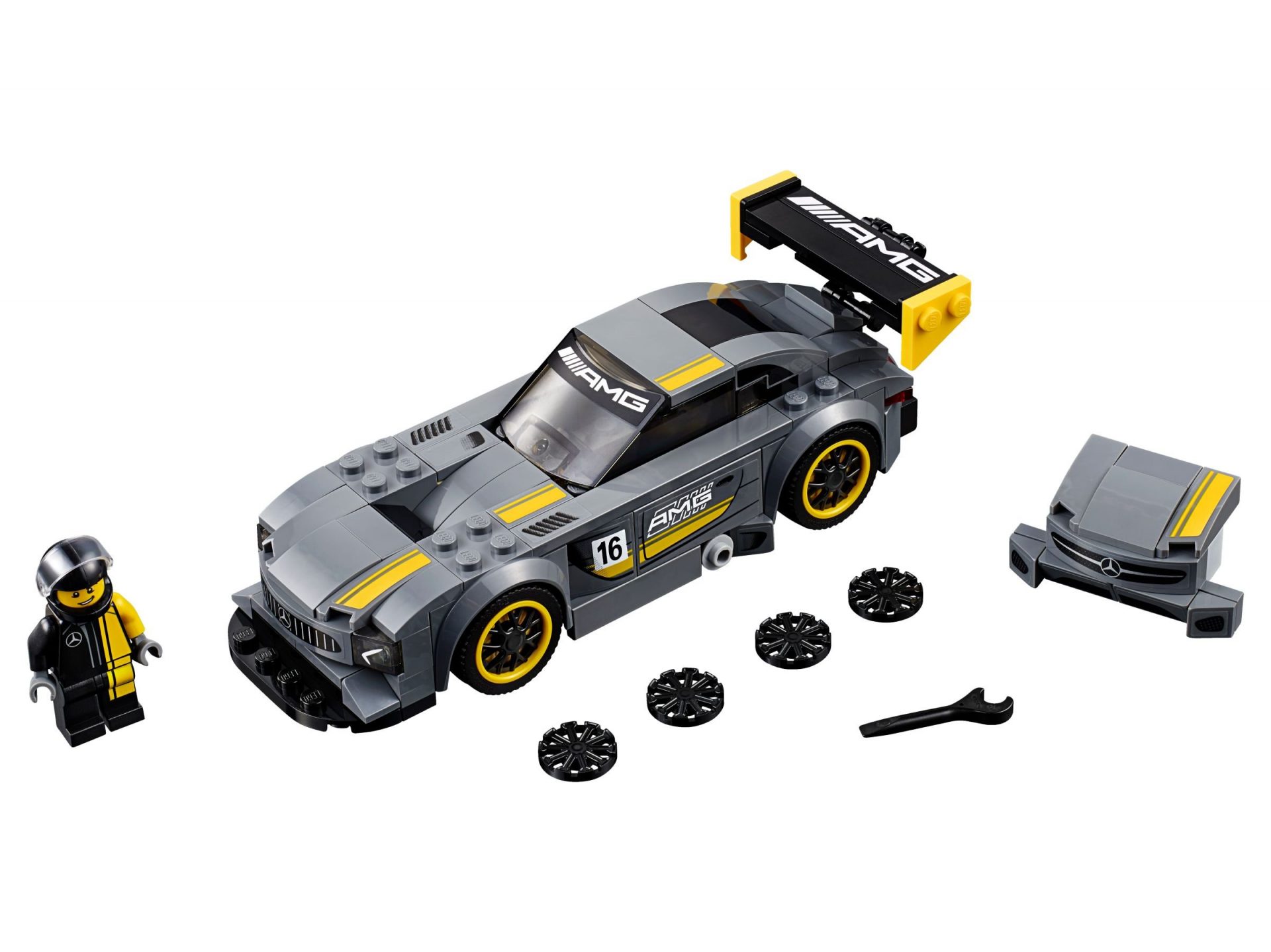 Lego 75877 Mercedes AMG GT3 Legamo