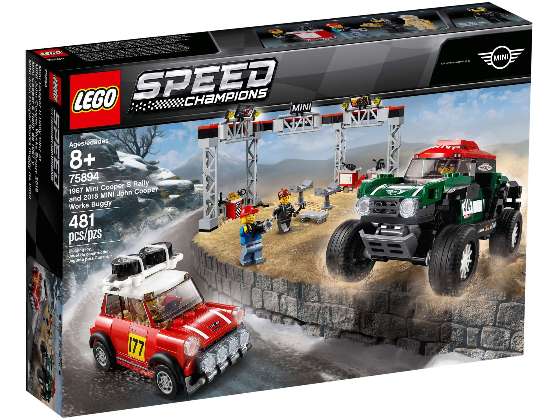 Lego 75894 Mini Cooper Legamo