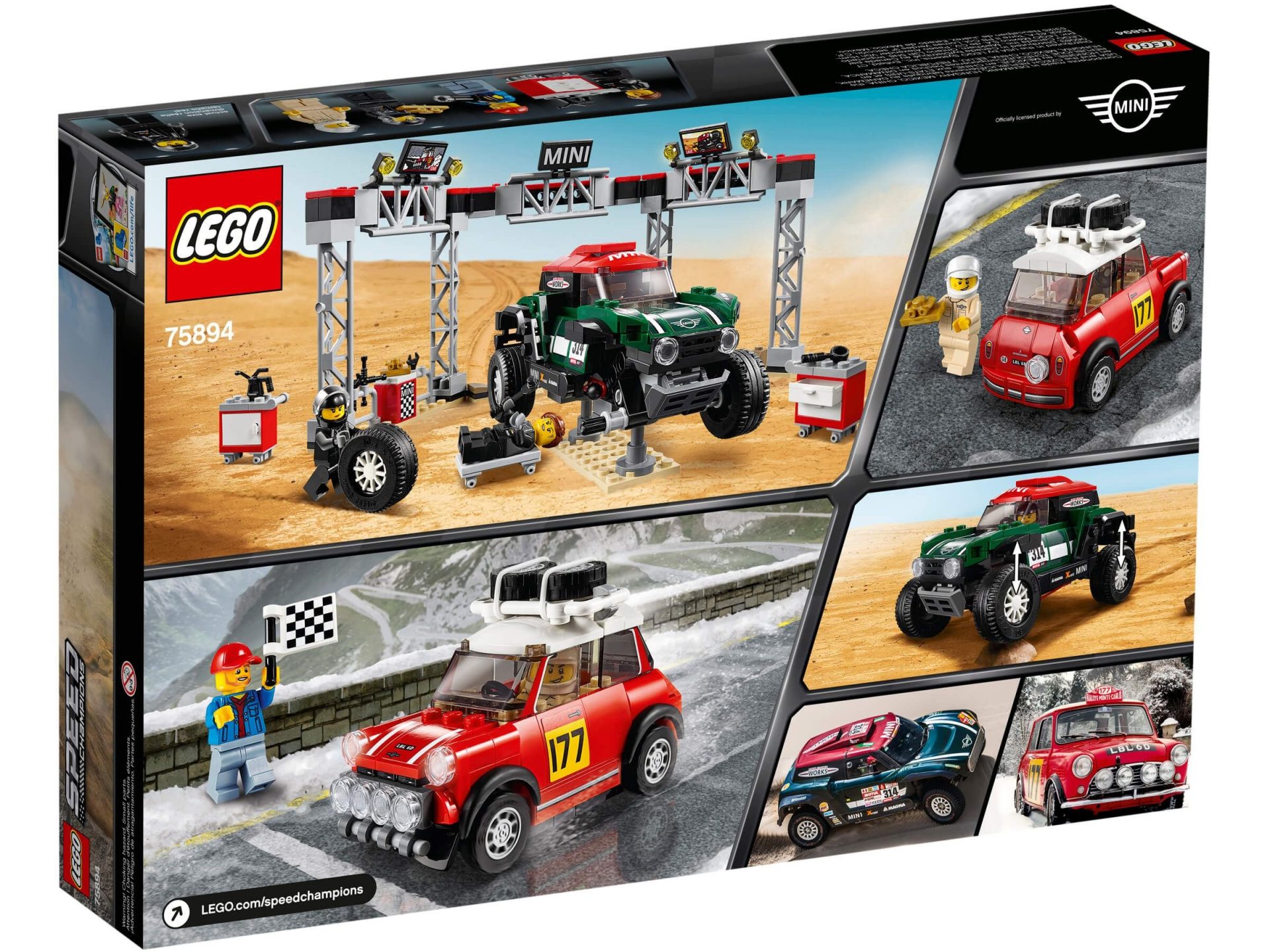 Lego 75894 Mini Cooper Legamo