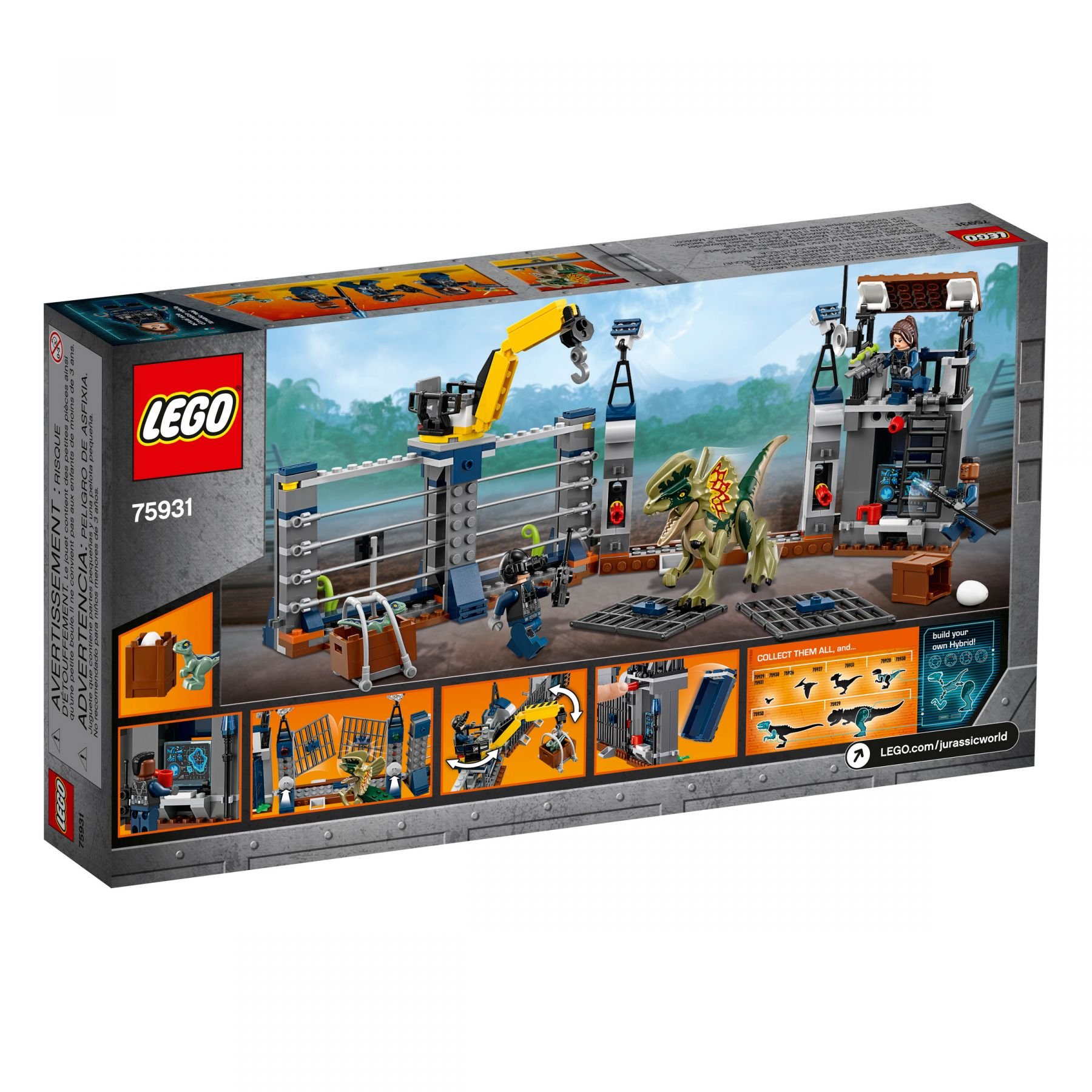 Lego 75931 Angriff Des Dilophosaurus Legamo