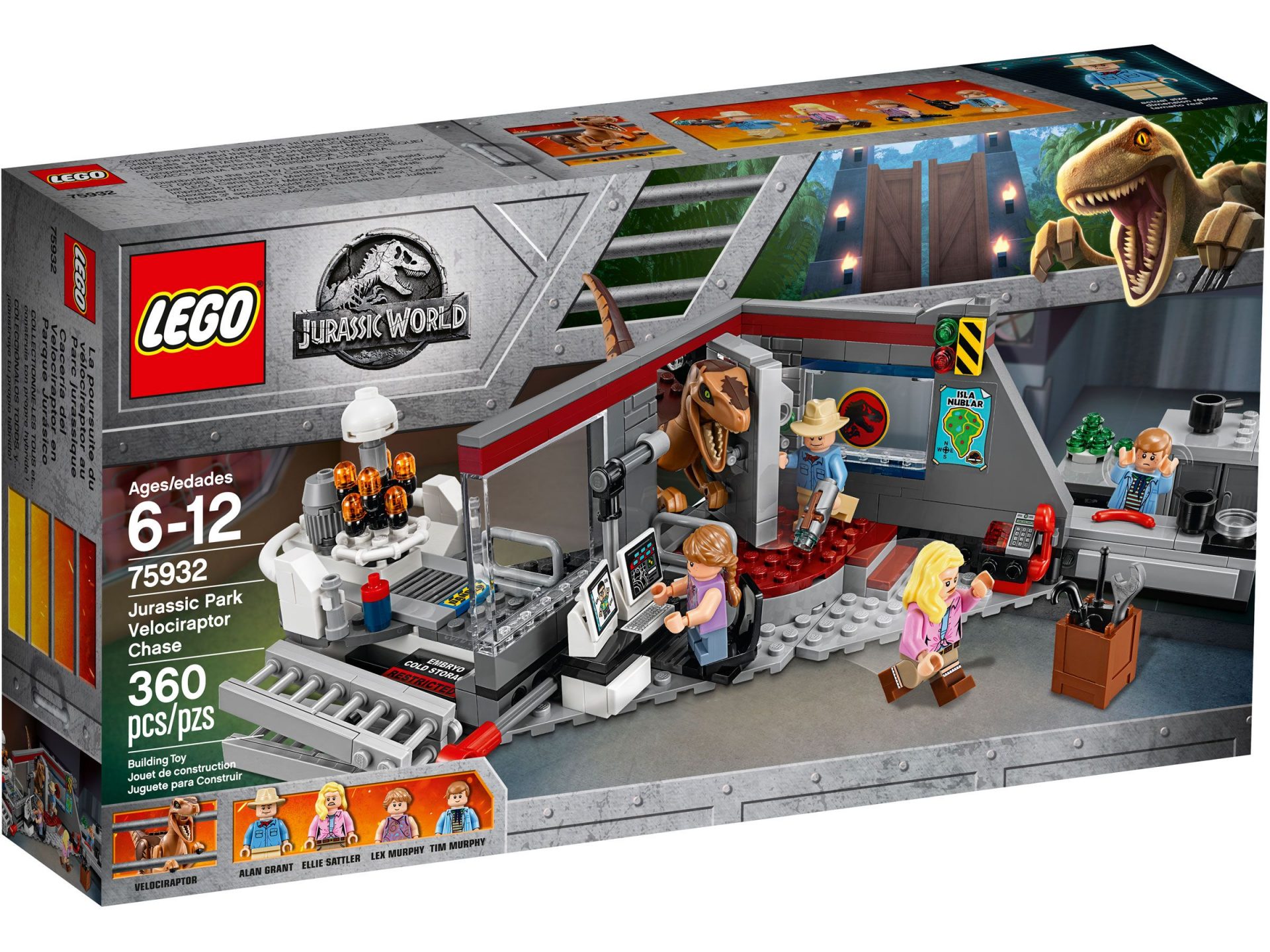 Lego 75932 Jagd Auf Den Velociraptor