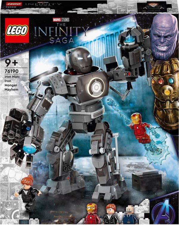 Lego 76190 Iron Man Und Das Chaos Durch Iron Monger Legamo