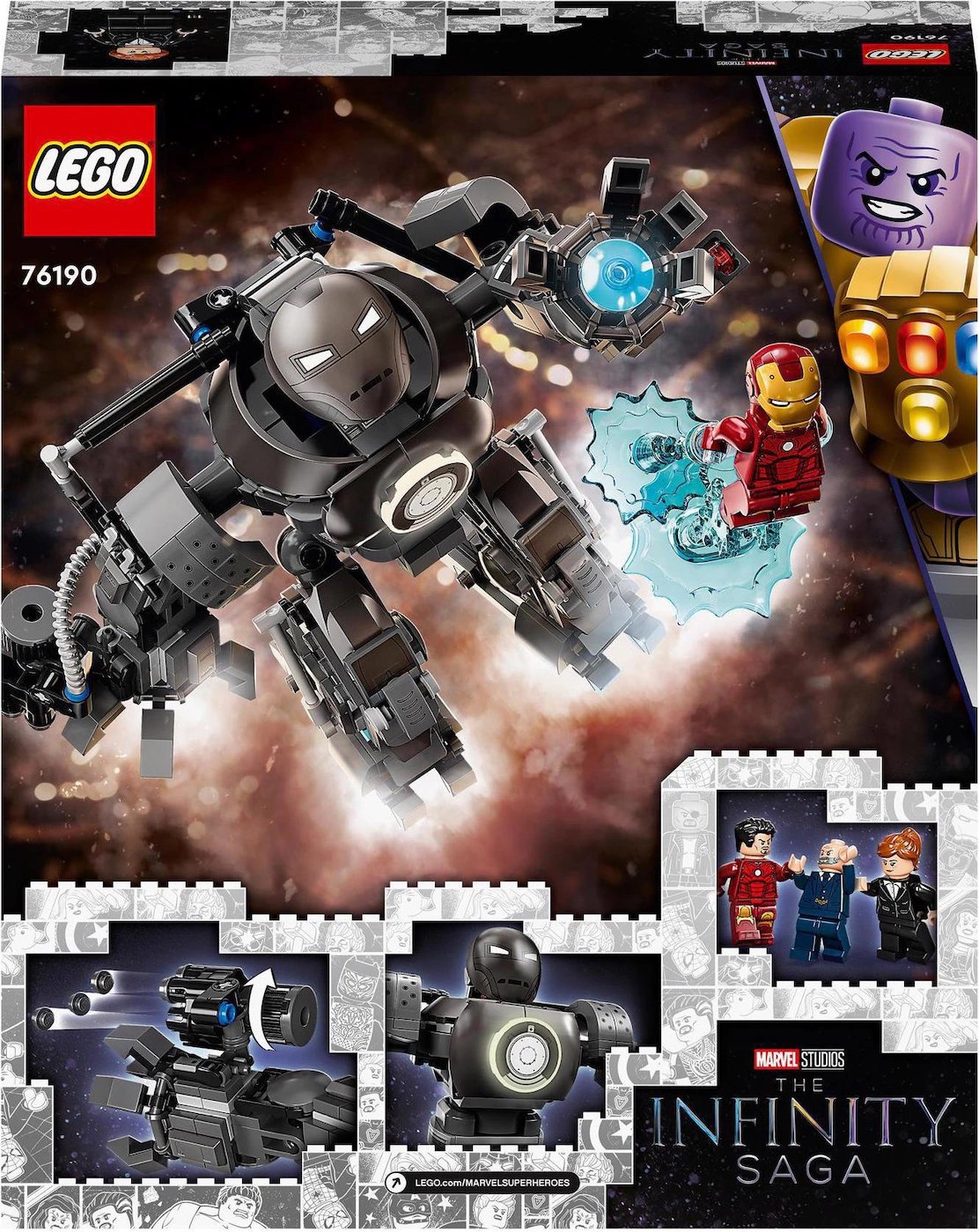 Lego 76190 Iron Man Und Das Chaos Durch Iron Monger Legamo