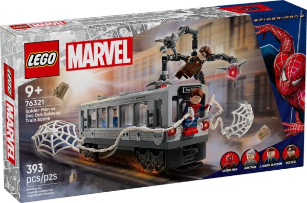 LEGO 76321 Spider-Man vs. Doc Ock: Showdown in der U-Bahn