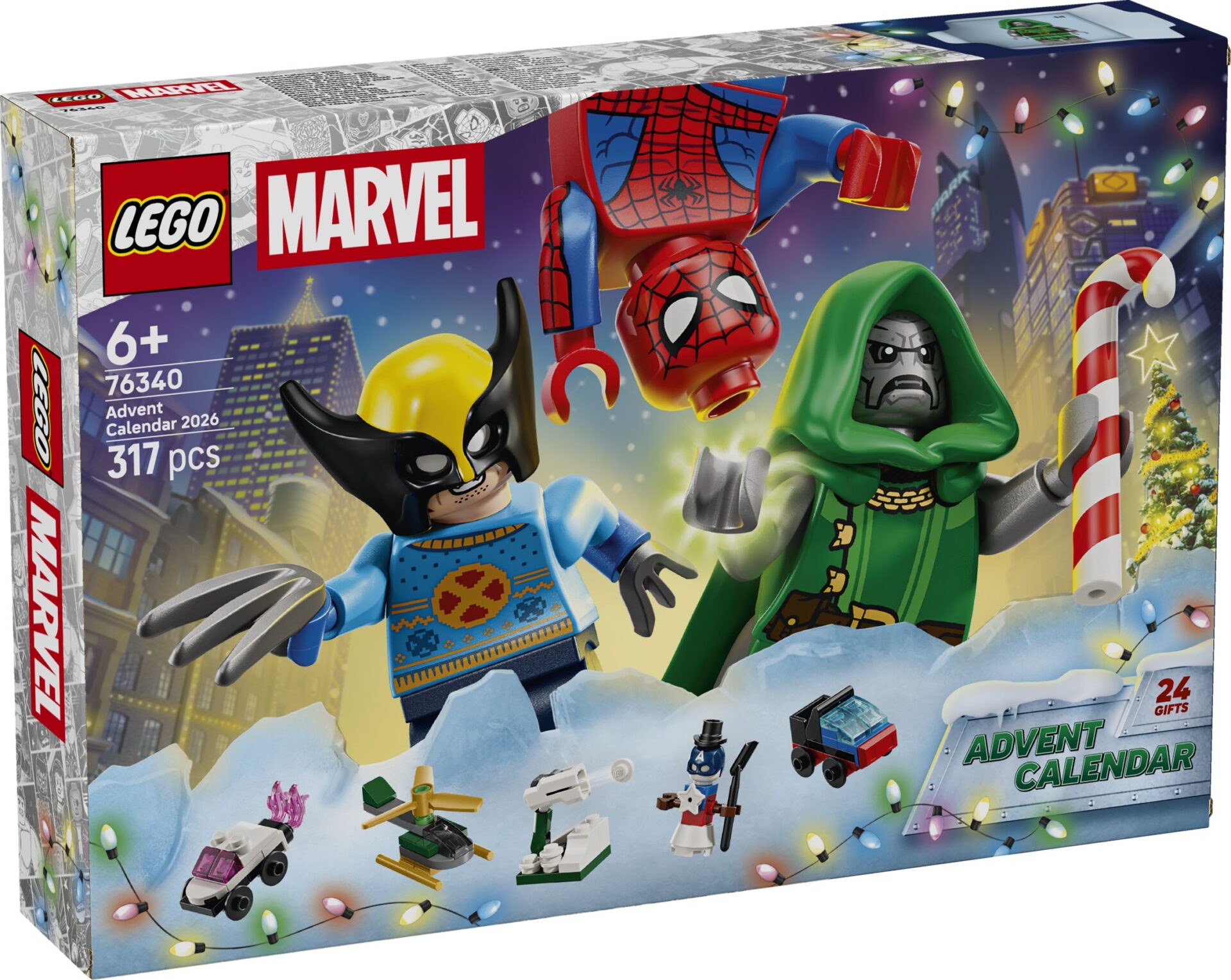 LEGO 76340 LEGO Marvel Adventskalender 2026