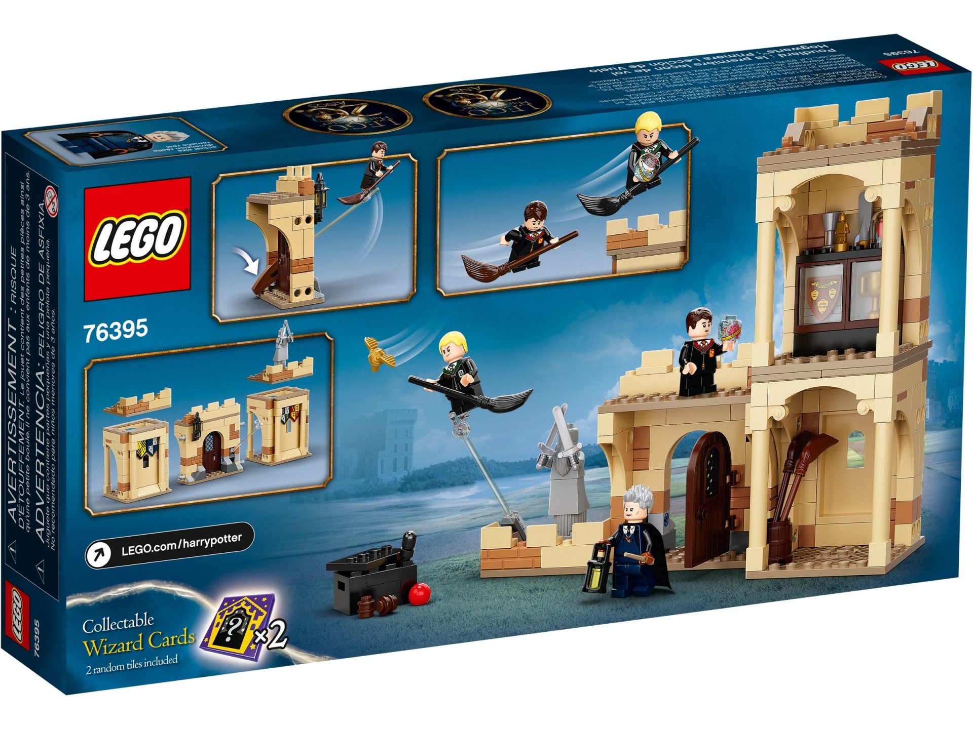 LEGO 76395 Hogwarts: Erste Flugstunde – Bild 9