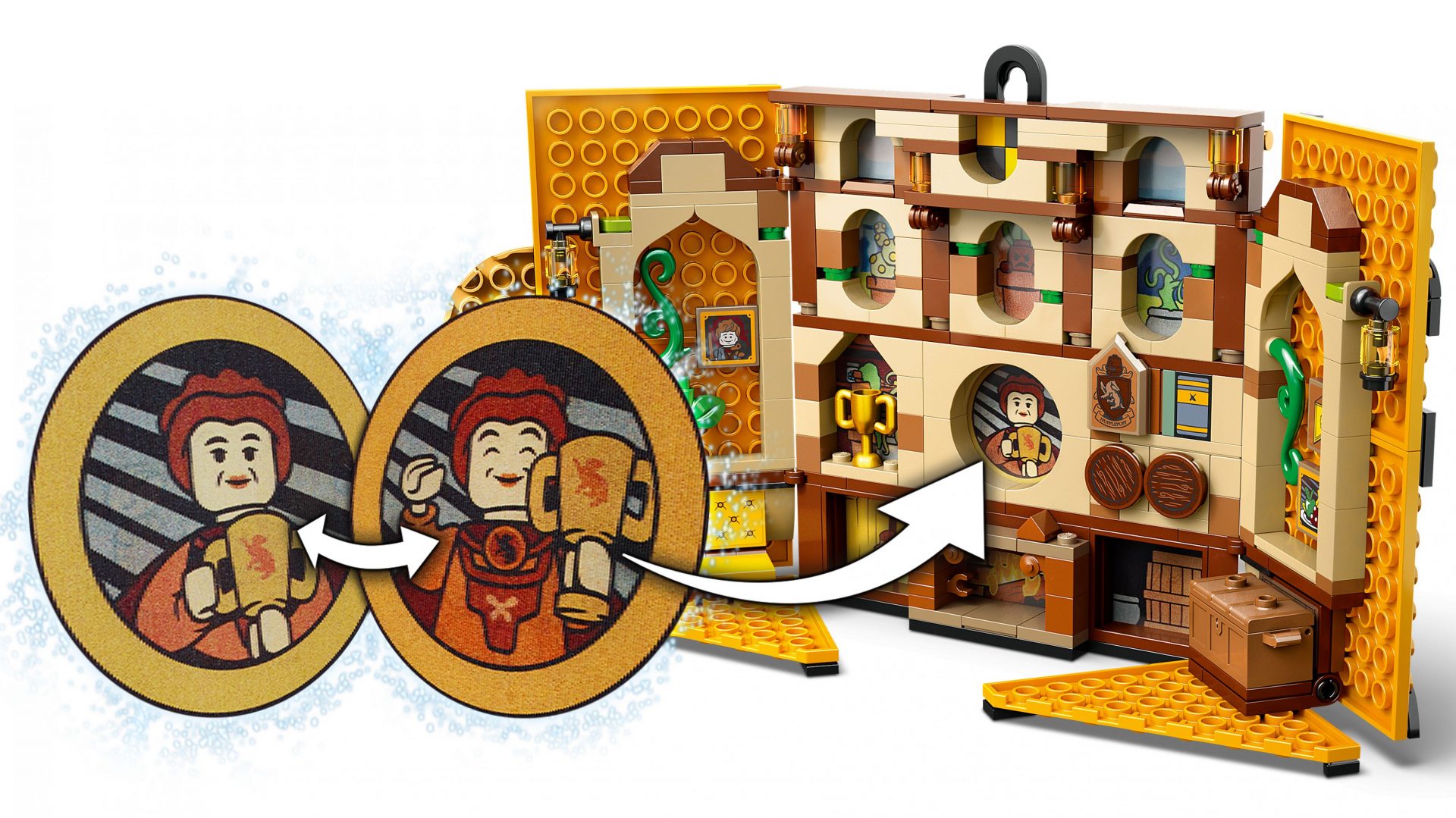 LEGO 76412 Hausbanner Hufflepuff – Bild 3
