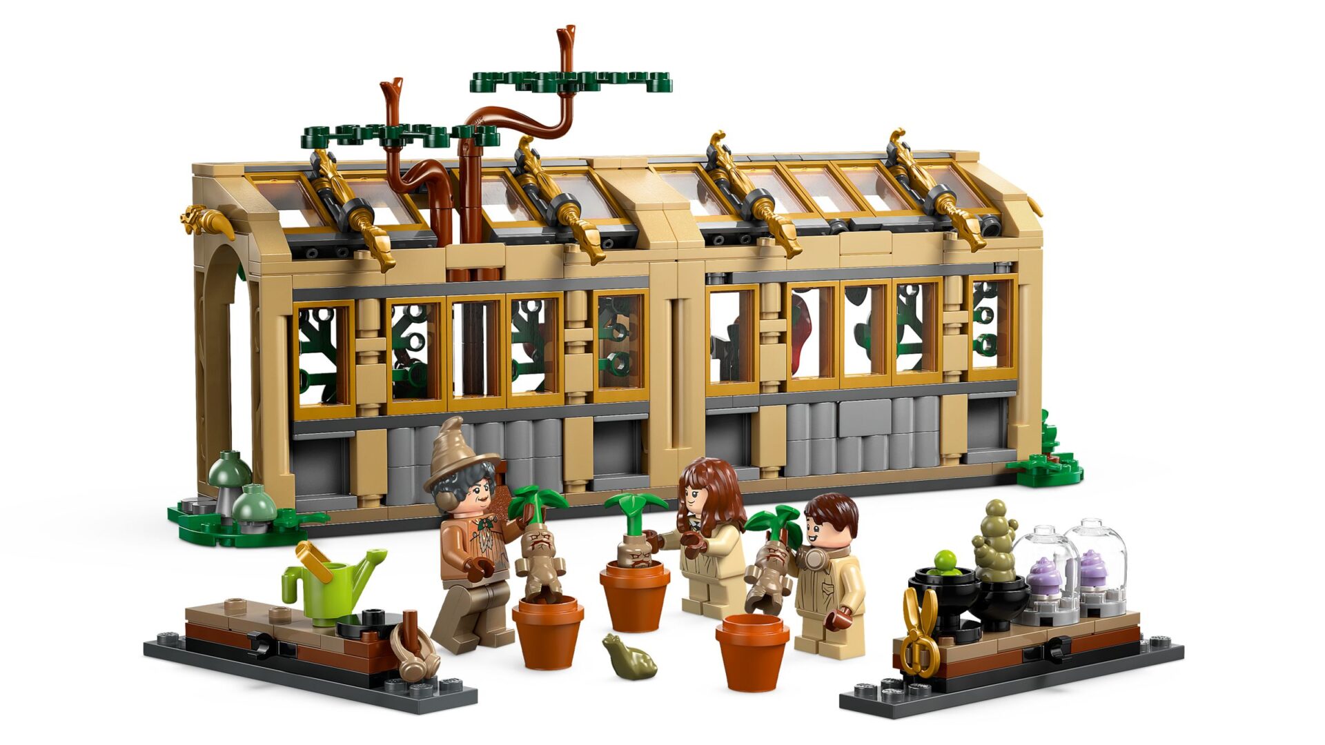 LEGO 76445 Schloss Hogwarts: Kräuterkundeunterricht – Bild 2