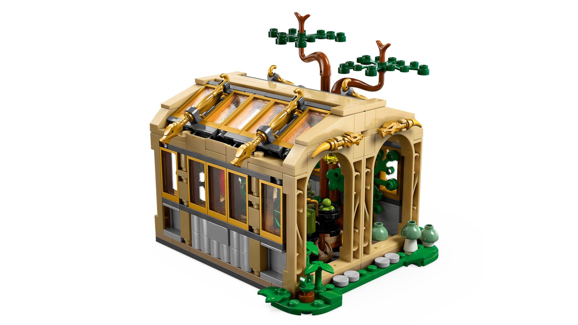 LEGO 76445 Schloss Hogwarts: Kräuterkundeunterricht – Bild 4