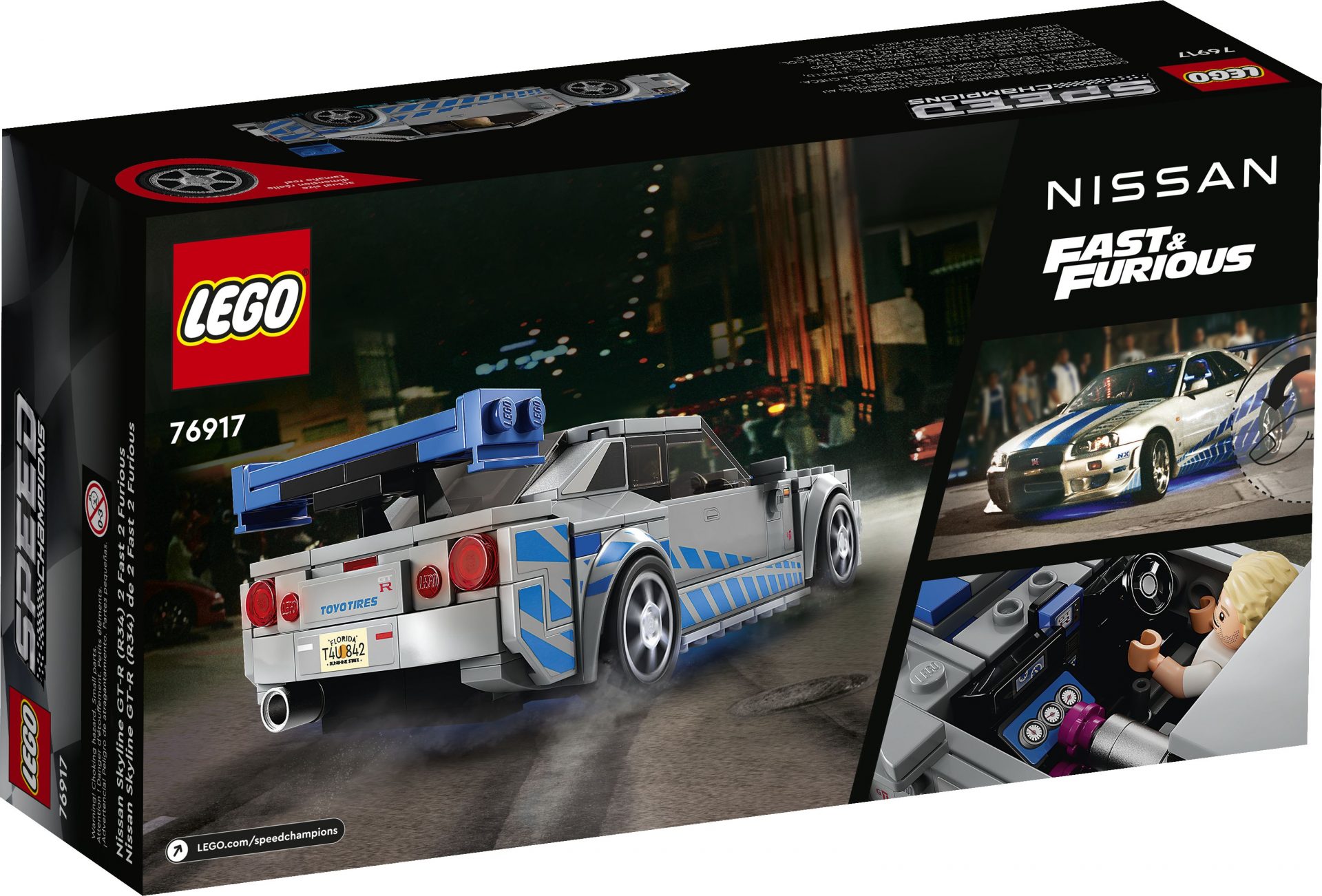 LEGO 76917 2 Fast 2 Furious – Nissan Skyline GT-R (R34) – Bild 7