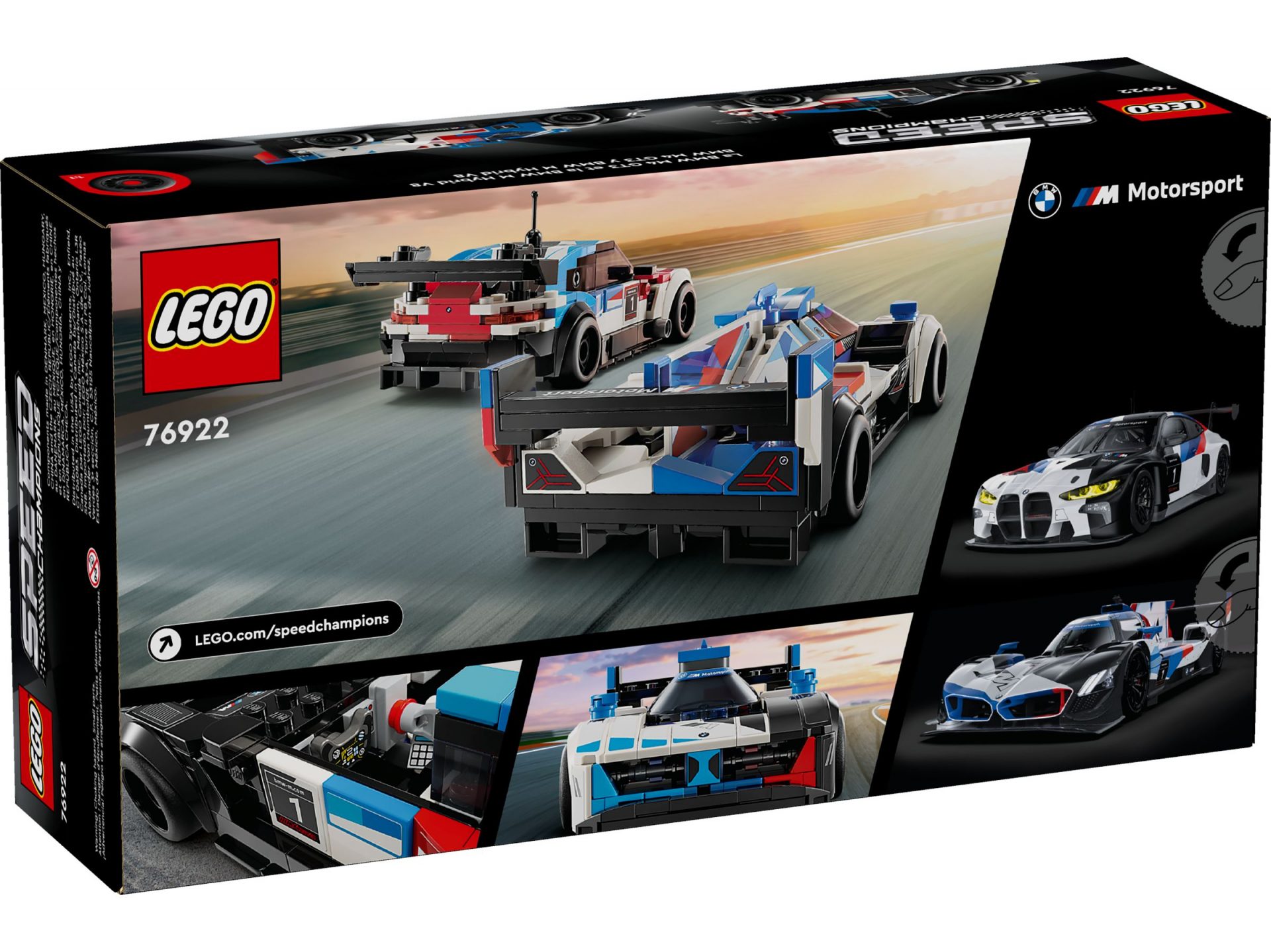 Lego 76922 BMW M4 GT3 Und BMW M Hybrid Rennwagen Legamo