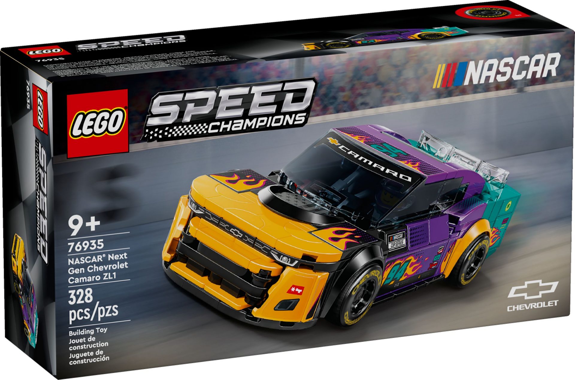 Lego 76935 NASCAR Next Gen Chevrolet Camaro ZL1 Legamo