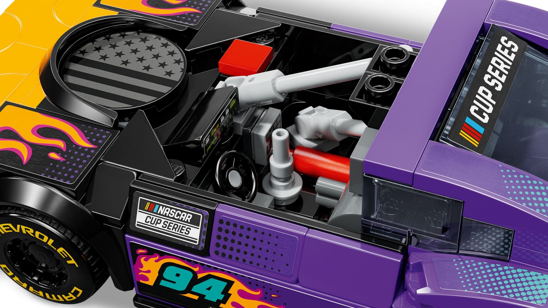 Lego 76935 NASCAR Next Gen Chevrolet Camaro ZL1 Legamo