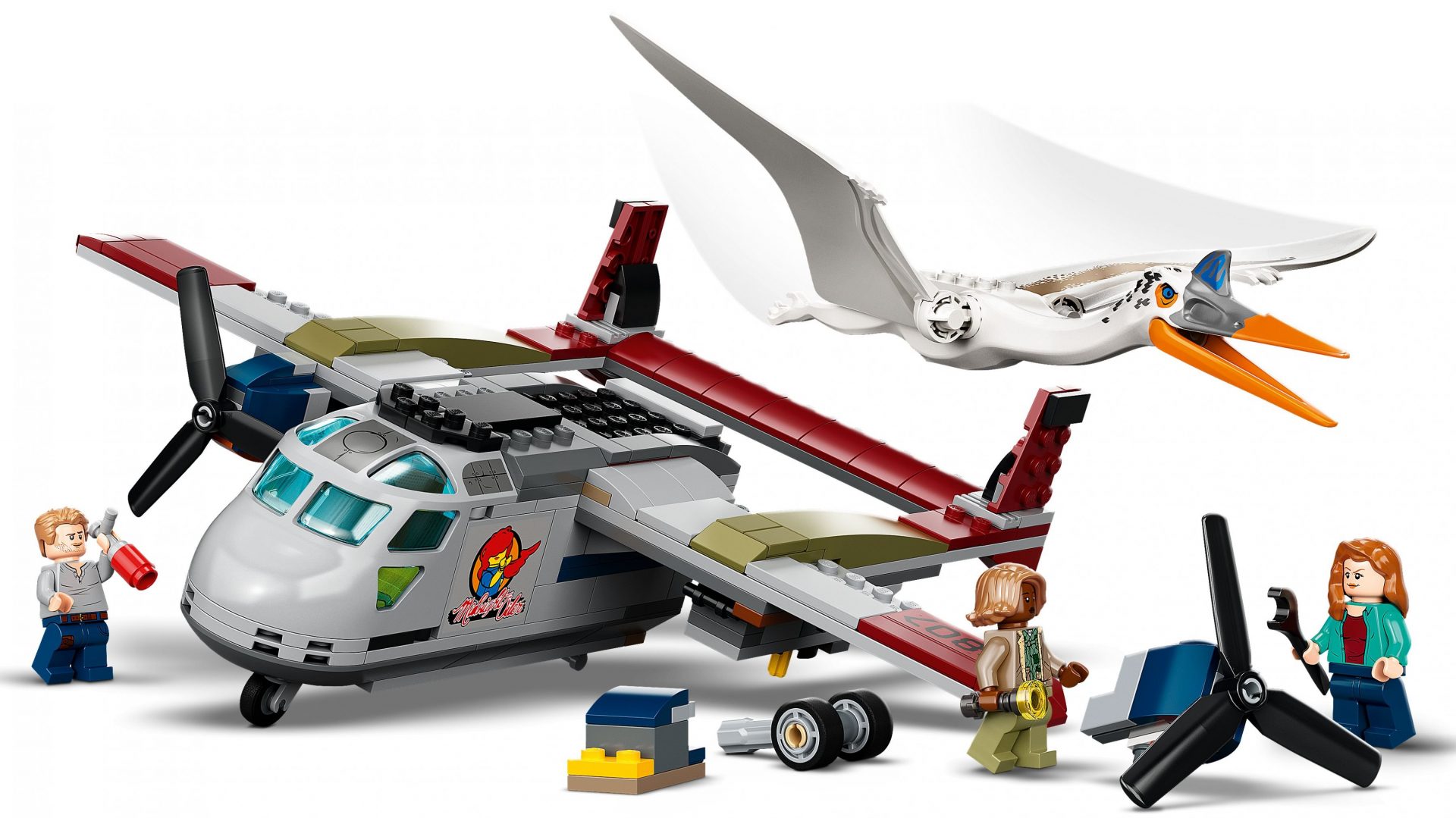 LEGO 76947 Quetzalcoatlus: Flugzeug-Überfall – Bild 2