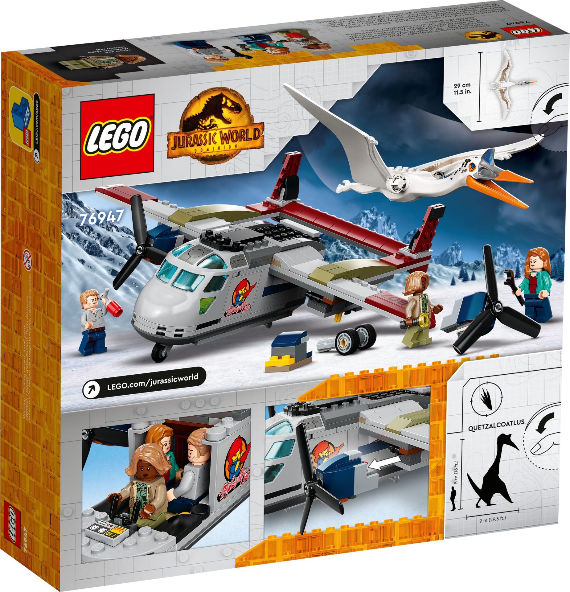 LEGO 76947 Quetzalcoatlus: Flugzeug-Überfall – Bild 6