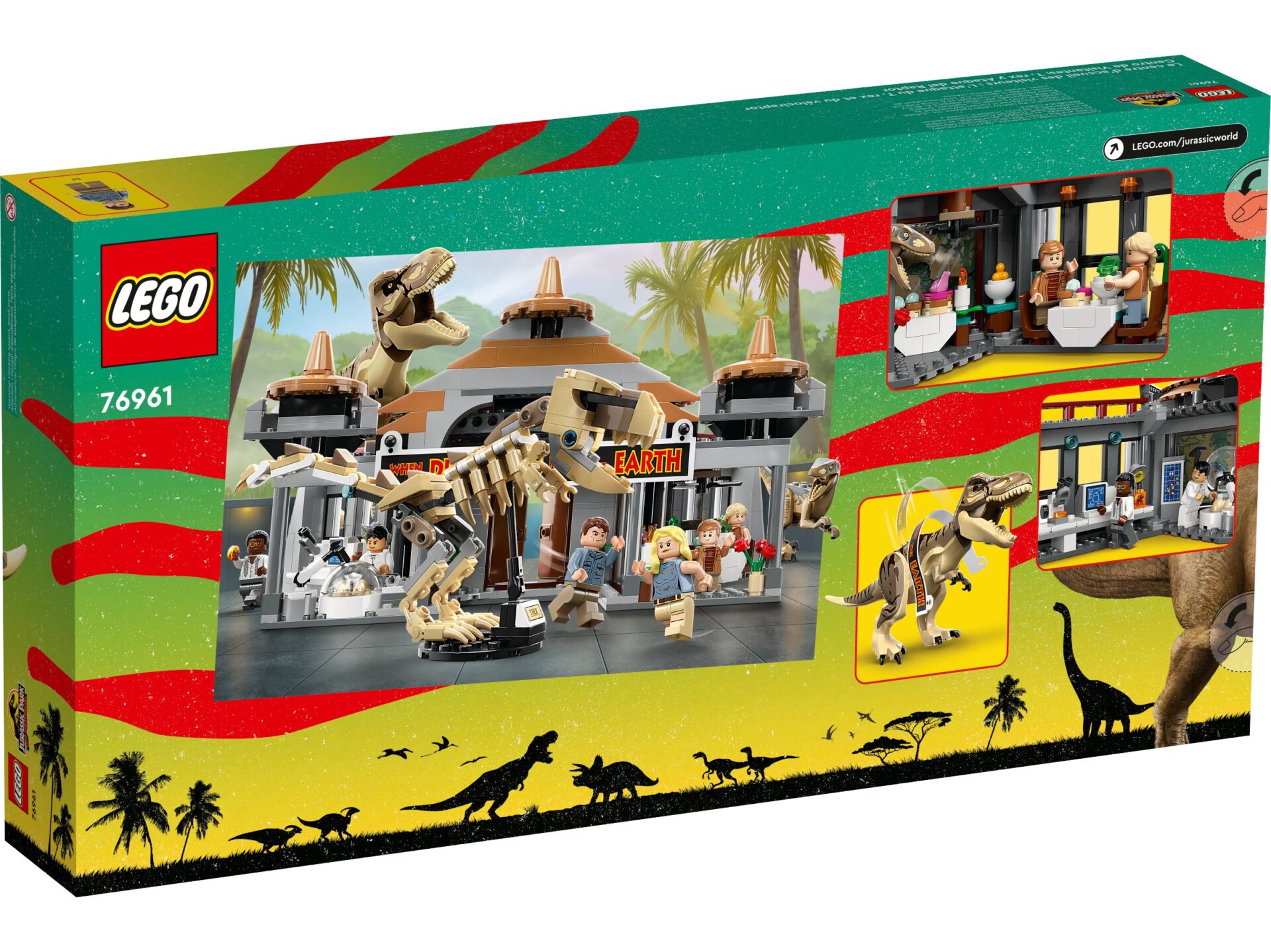 LEGO 76961 Angriff des T. Rex und des Raptors aufs Besucherzentrum – Bild 8
