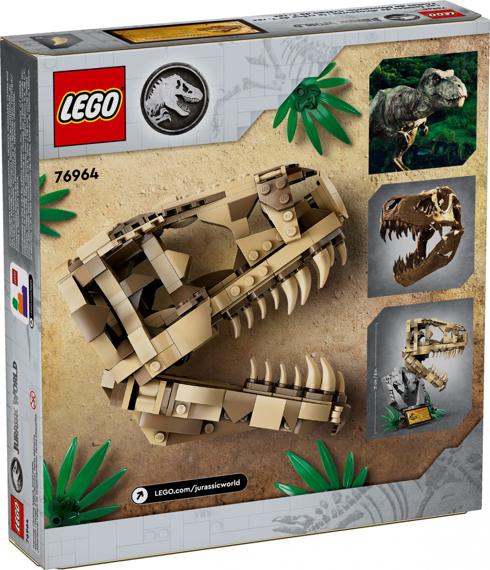 LEGO 76964 Dinosaurier-Fossilien: T.-rex-Kopf – Bild 7
