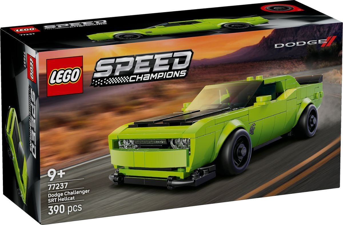 LEGO 77237 Dodge Challenger SRT Hellcat Sportwagen