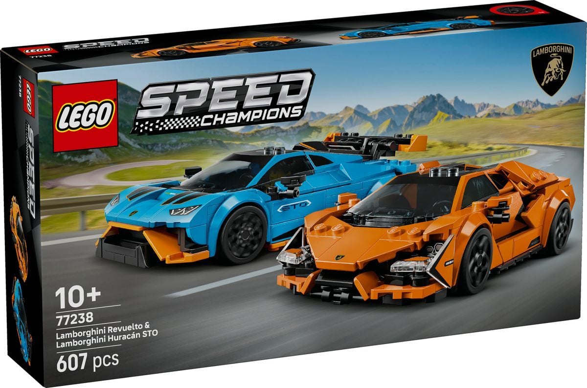 LEGO 77238 Lamborghini Revuelto und Huracán STO