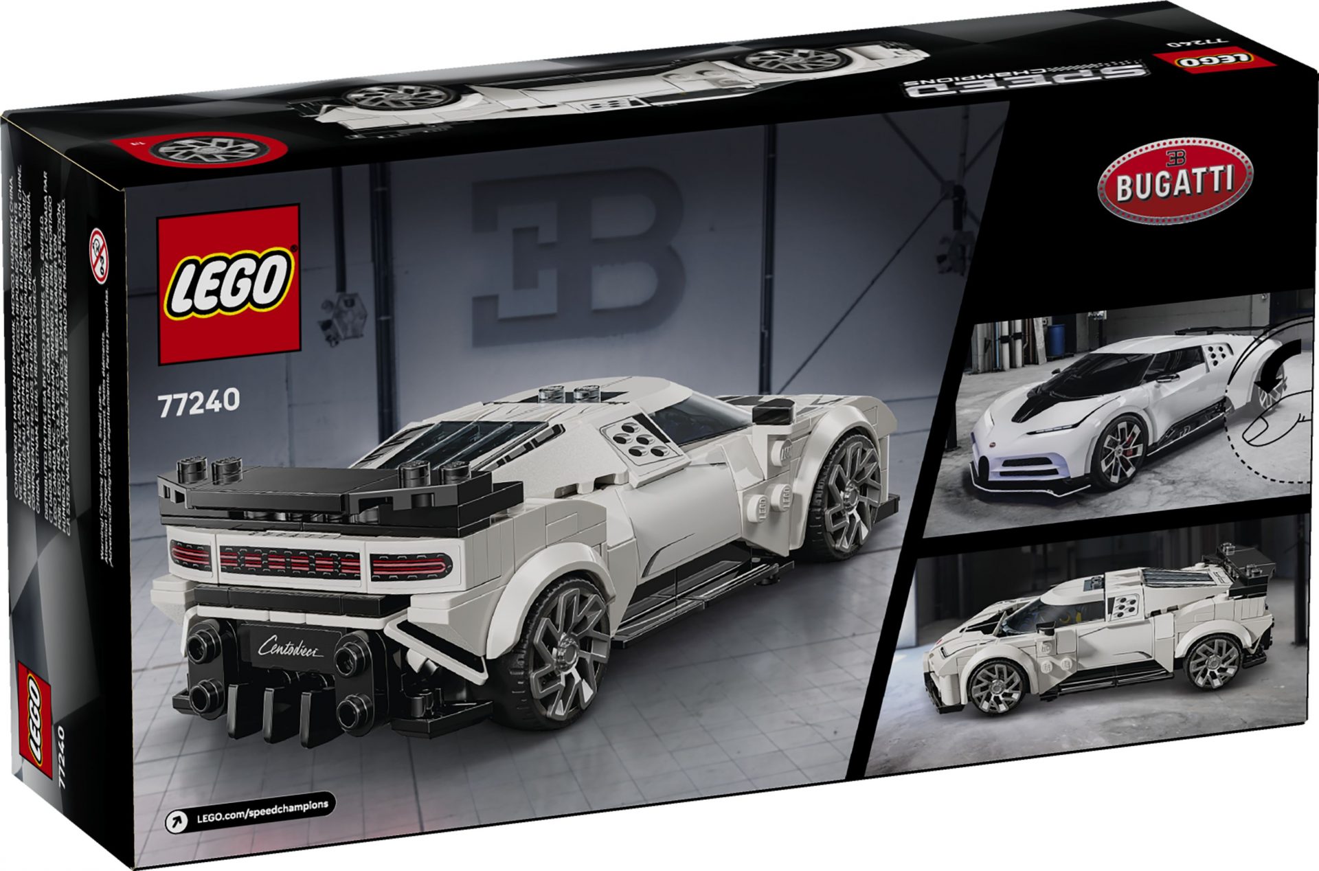 LEGO 77240 Bugatti Centodieci Hypersportwagen – Bild 6