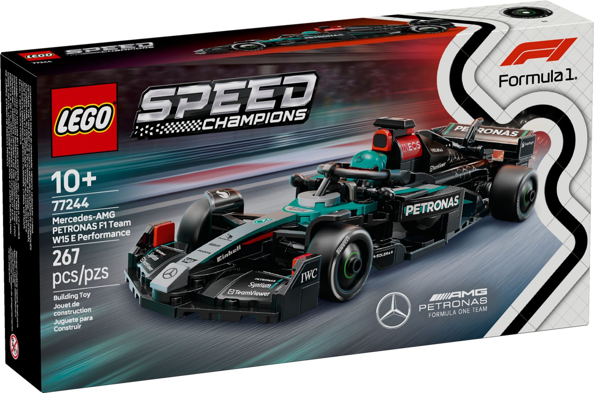 Lego 77244 Mercedes AMG F1 W15 Rennauto Legamo