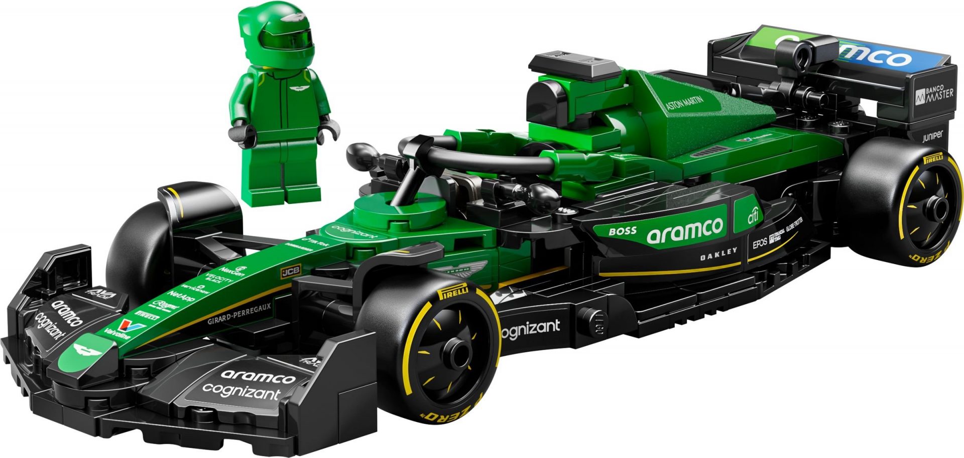 Lego 77245 Aston Martin Aramco F1 AMR24 Rennauto
