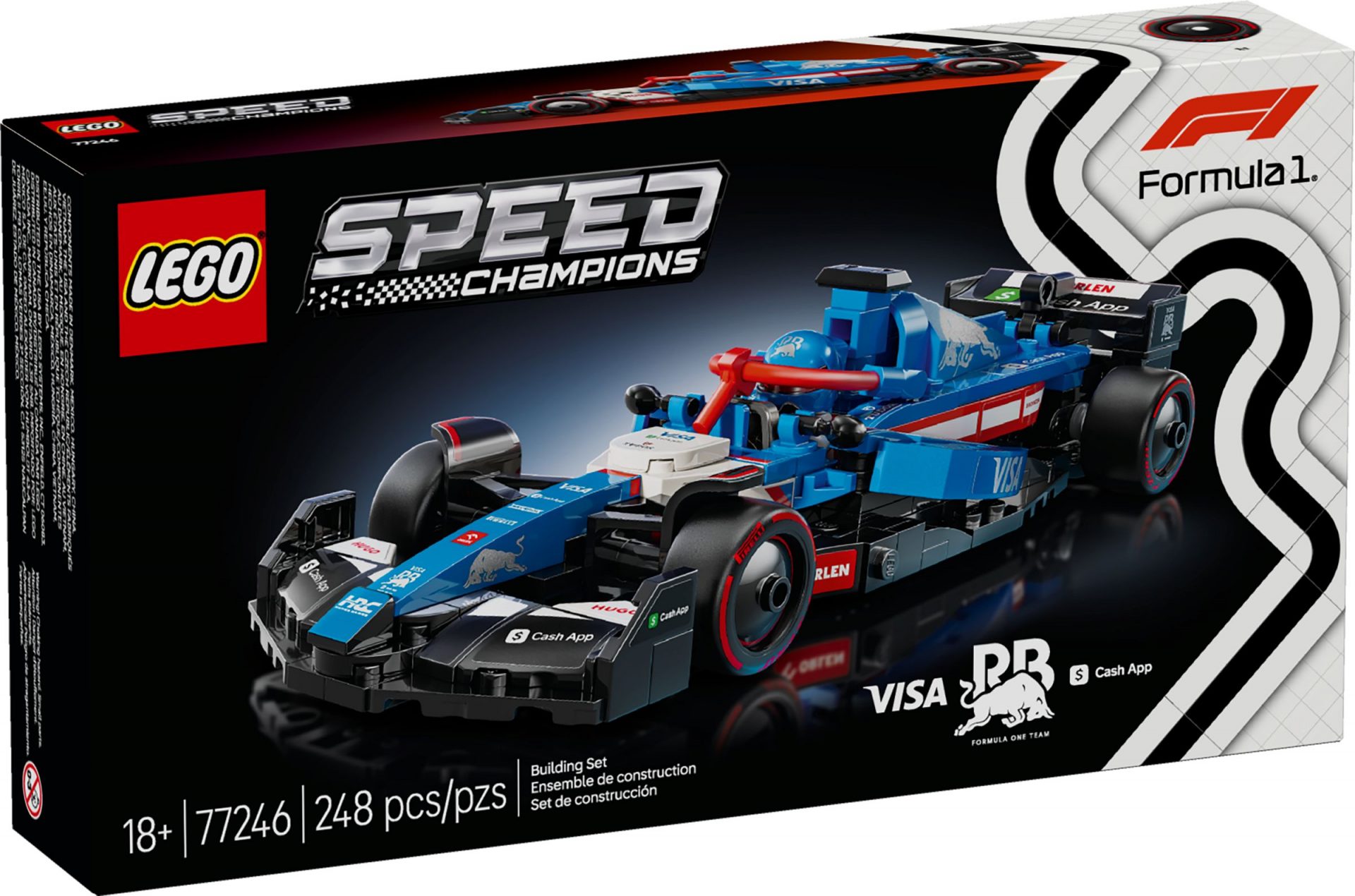 Lego 77246 Visa Cash App RB VCARB 01 F1 Rennauto