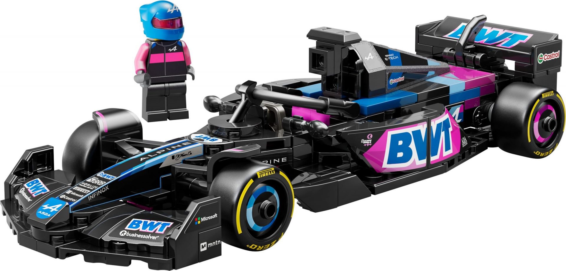 Lego 77248 BWT Alpine F1 Team A524 Rennauto Legamo