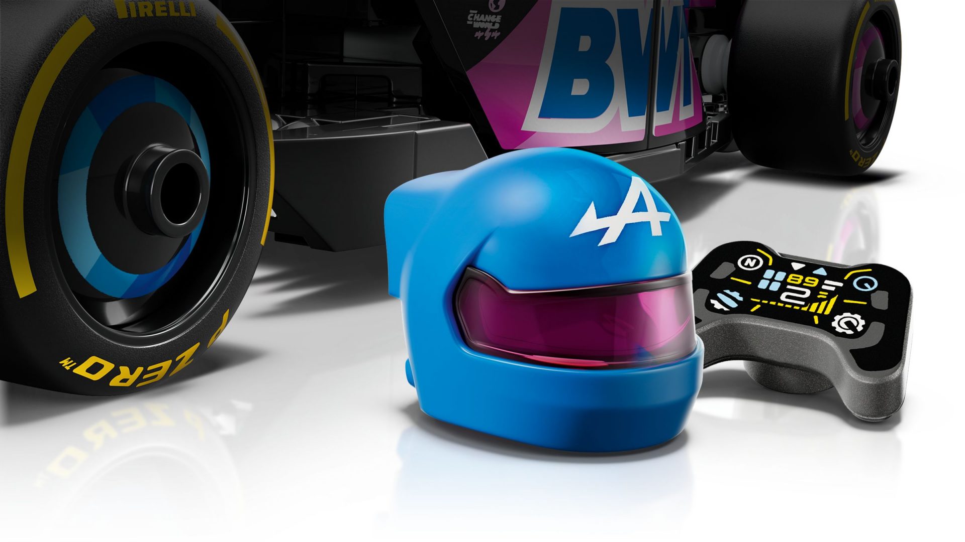 Lego 77248 BWT Alpine F1 Team A524 Rennauto Legamo