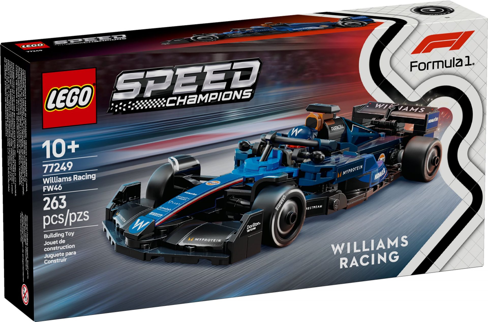 Lego 77249 Williams Racing FW46 F Rennauto Legamo