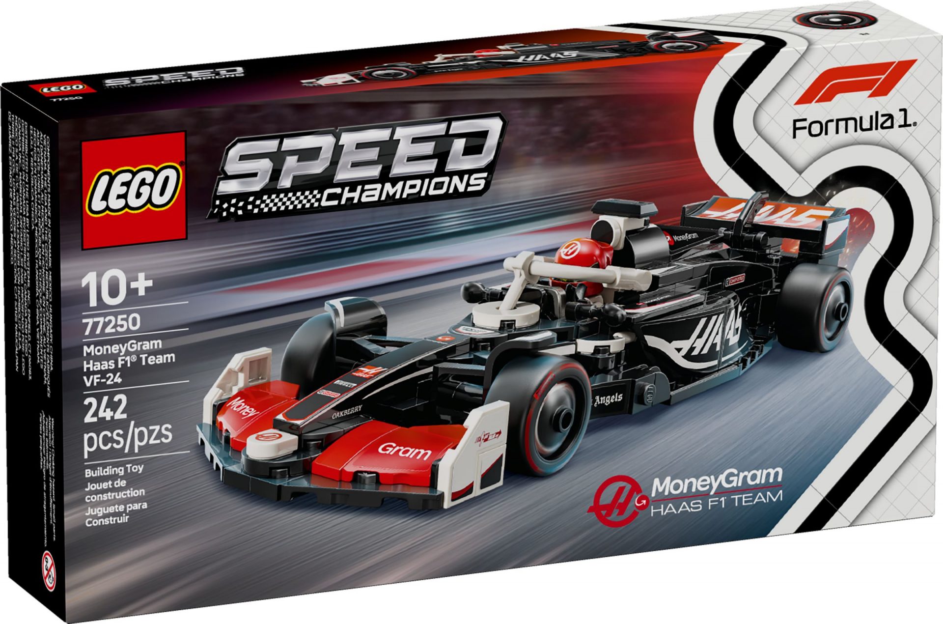 Lego 77250 MoneyGram Haas F1 Team VF 24 Rennauto