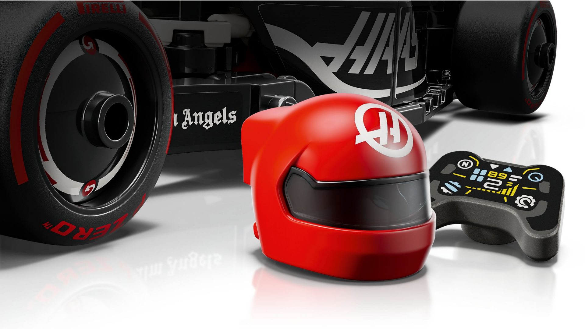 Lego 77250 MoneyGram Haas F1 Team VF 24 Rennauto