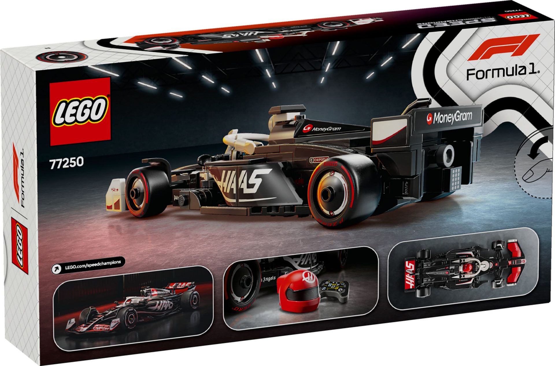 Lego 77250 MoneyGram Haas F1 Team VF 24 Rennauto