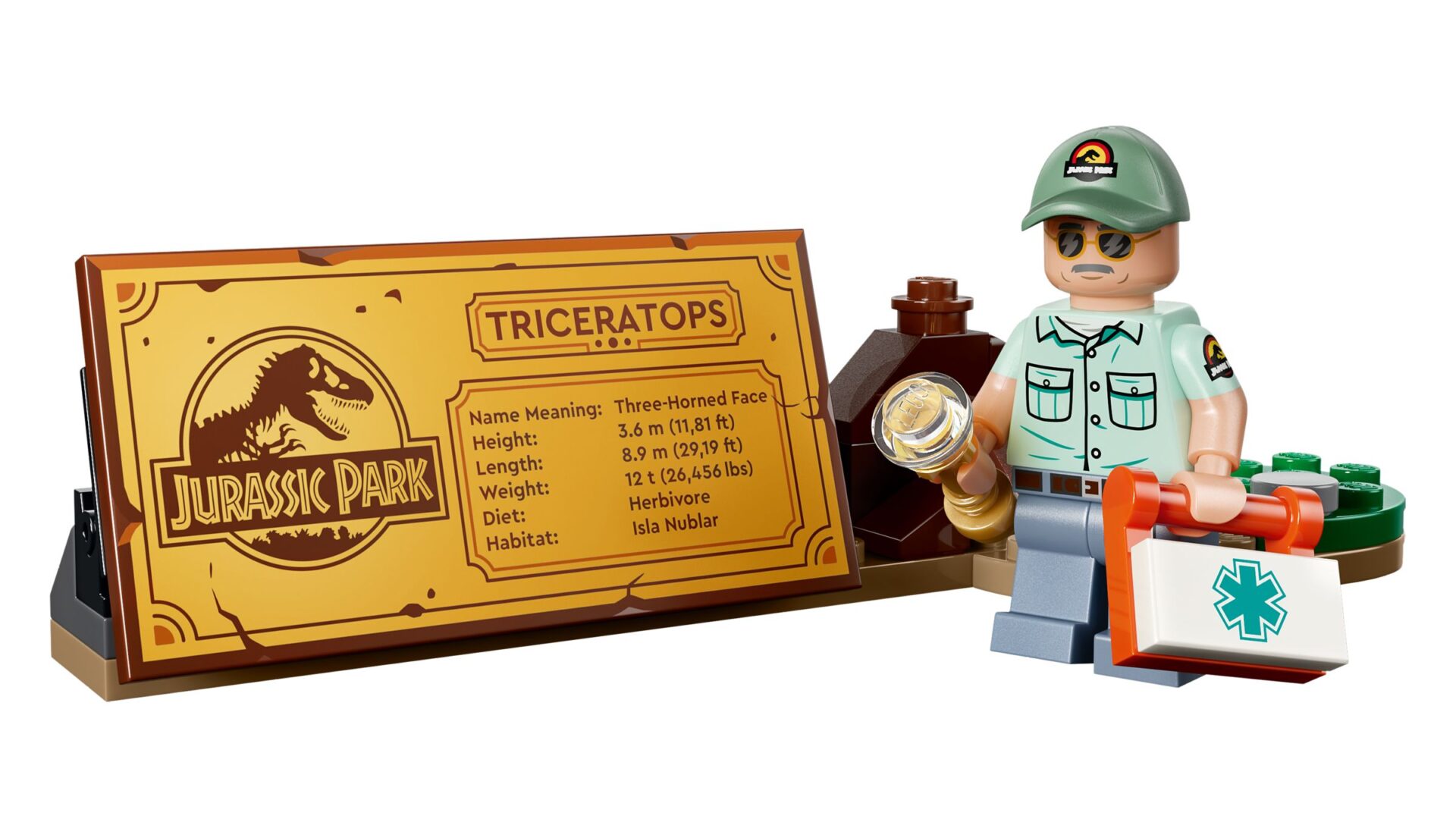 LEGO 77985 Dinosaurier-Fossilien: Triceratops – Bild 6
