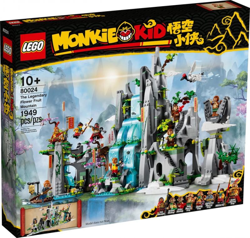 Lego 80024 Monkie Kid Der Legendäre Berg Der Blumen Und Früchte