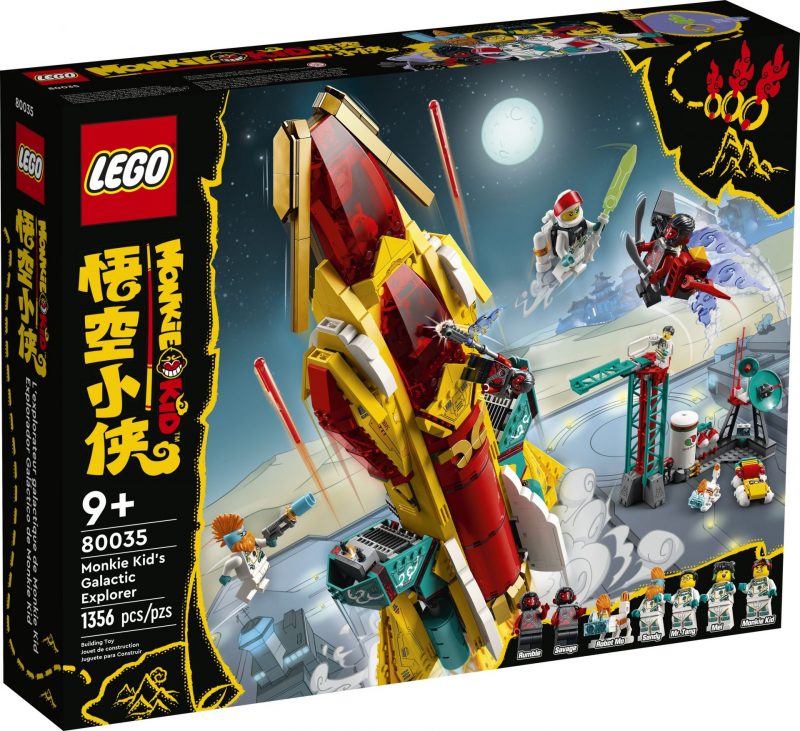 LEGO 80035 Monkie Kids Entdeckerraumschiff
