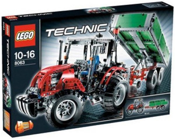 Lego 8063 Tractor with Trailer