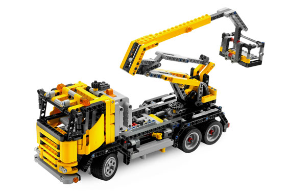 Lego 8292 Truck mit Hebebühne