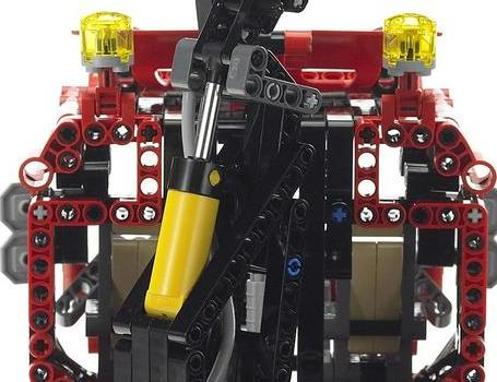 Lego 8436 Truck mit Pneumatik Kran