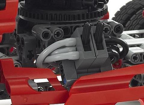 Lego 8436 Truck mit Pneumatik Kran