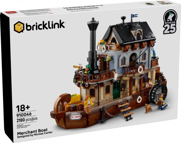 LEGO Bricklink 910046 Handelsraddampfer