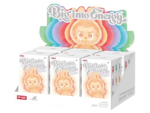 POP MART: THE MONSTERS - Labubu Big into Energy Vinyl Plush Blind Box Case