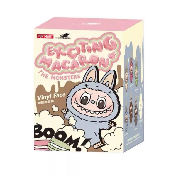 POP MART: THE MONSTERS - Labubu Exciting Macaron Series Vinyl Plush Blind Box