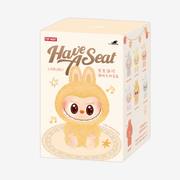 POP MART: THE MONSTERS - Labubu Have a Seat Vinyl Plush Blind Box