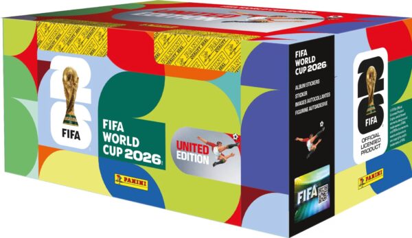 Panini FIFA WM World Cup 26 United Edition Sticker Collection Display