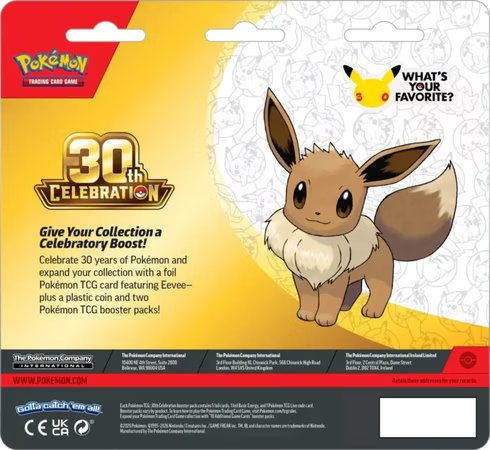 Pokémon 30th Anniversary 2-Pack Blister EN – Bild 2